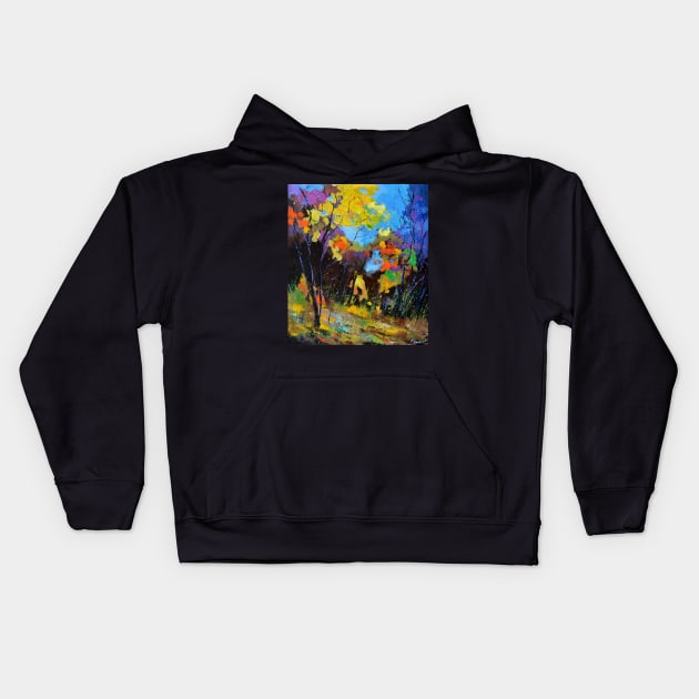 Autumn colors Kids Hoodie by calimero